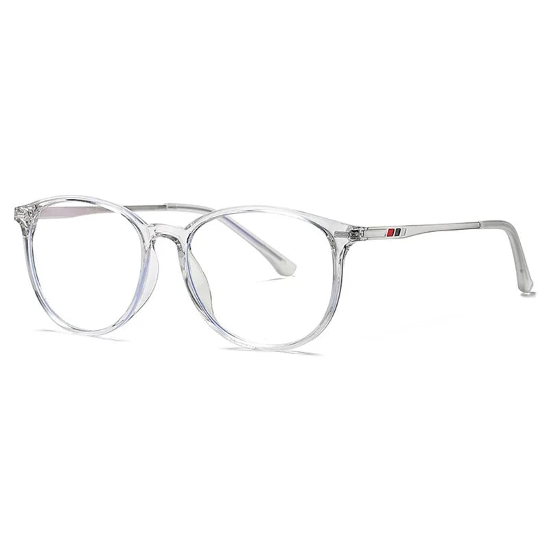 Pro Acme Round TR90 Blue Light Blocking Glasses: Unisex PC1541